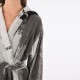 Халат Diesel Washed Color Cap Bathrobe Hood Black