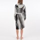Халат Diesel Washed Color Cap Bathrobe Hood Black