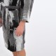 Халат Diesel Washed Color Cap Bathrobe Hood Black