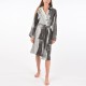 Халат Diesel Washed Color Cap Bathrobe Hood Black
