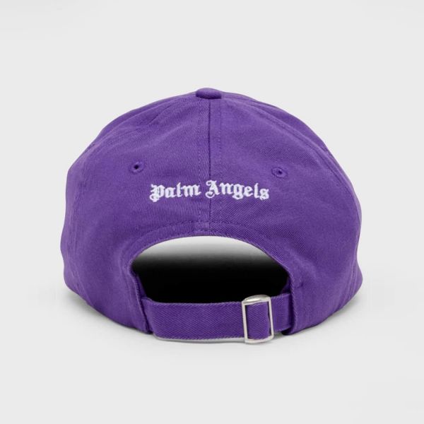 Кепка Palm Angels Classic Logo Cap Purple White.