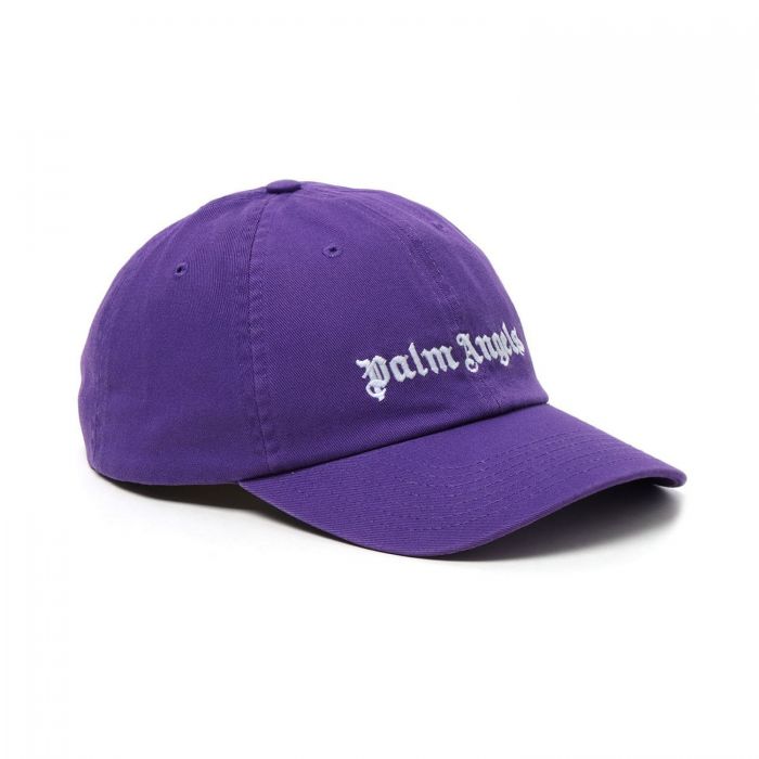 Кепка Palm Angels Classic Logo Cap Purple White