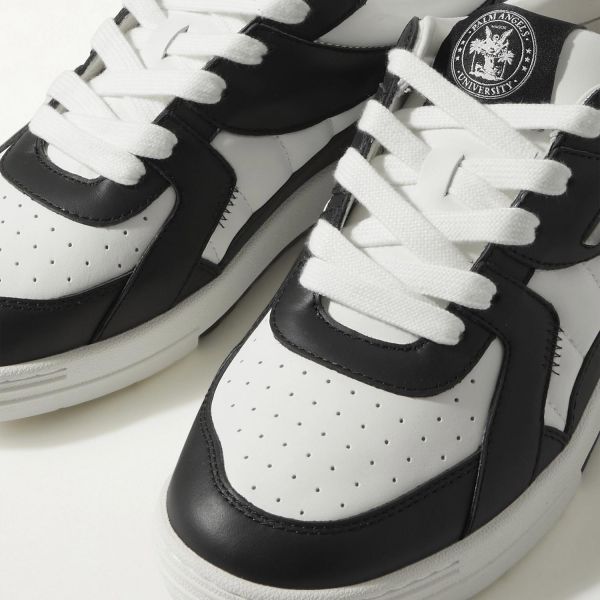 Кеды Palm Angels Palm University Two Colors White Black.