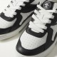 Кеди Palm Angels Palm University Two Colors White Black