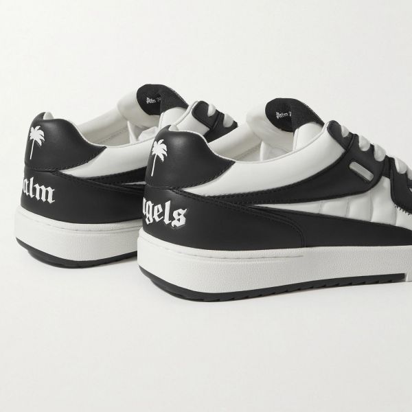Кеды Palm Angels Palm University Two Colors White Black.