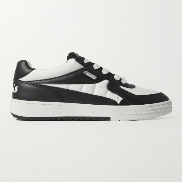 Кеды Palm Angels Palm University Two Colors White Black.