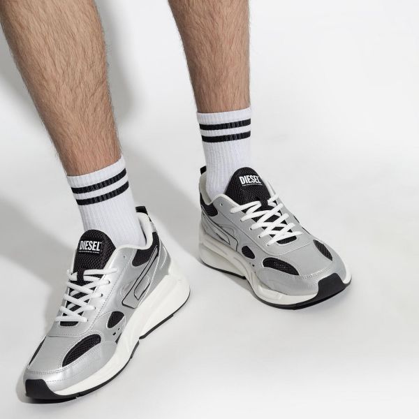 Кроссовки Diesel S-Serendipity Sport Silver/Black.
