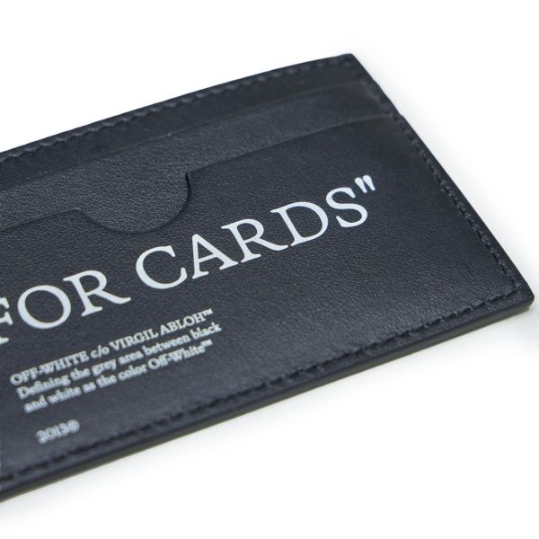 Картхолдер Off White Quote Bookish Card Case Black White.