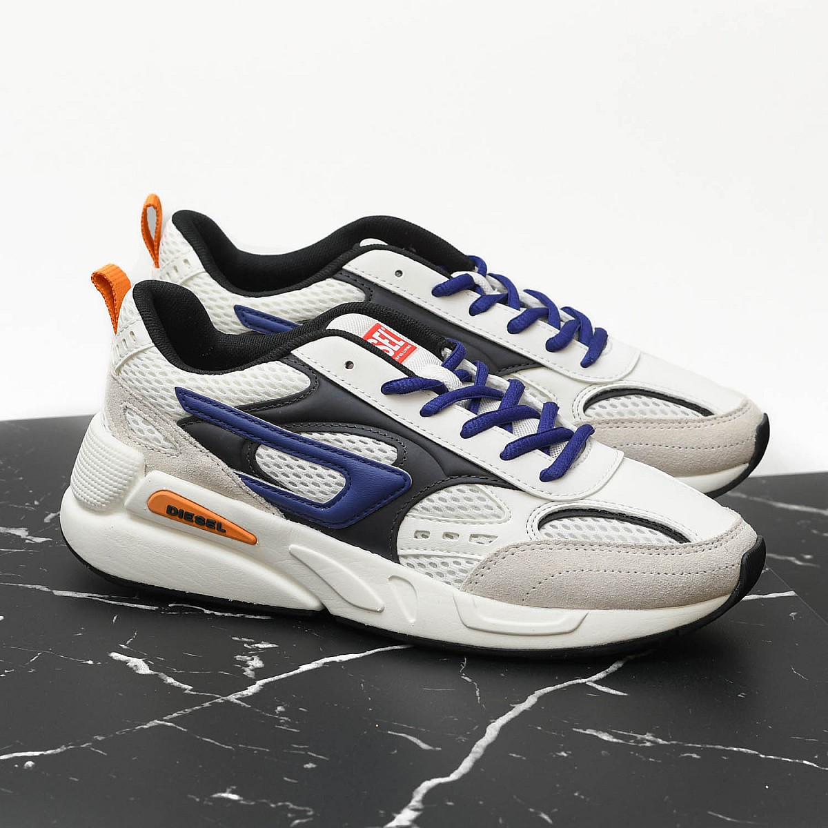 Кросівки Diesel S-Serendipity Sport Flame Orange/Navy Blue/White/Black