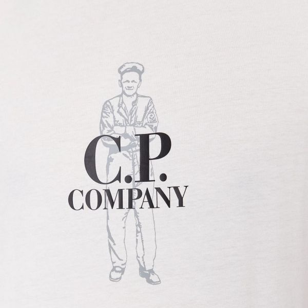 Футболка C.P Company 15CMTS140A 005100W 103