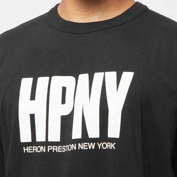 Футболка Heron Preston Reg HPNY SS Tee Black White.