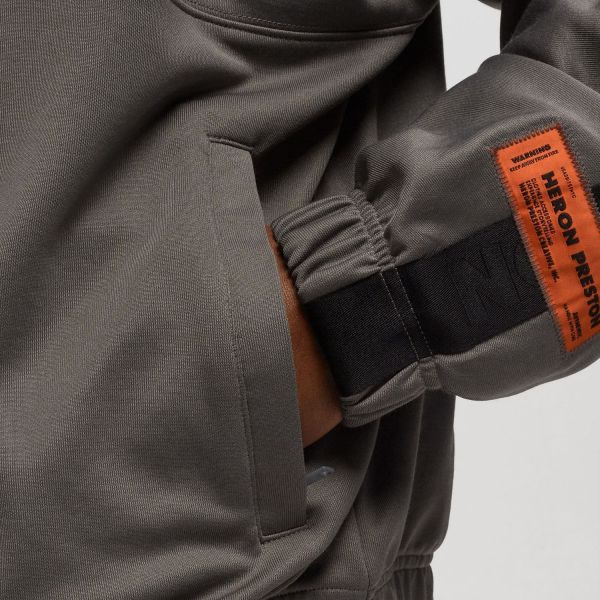 Кардиган Heron Preston Tracktop Logo Grey No Color.