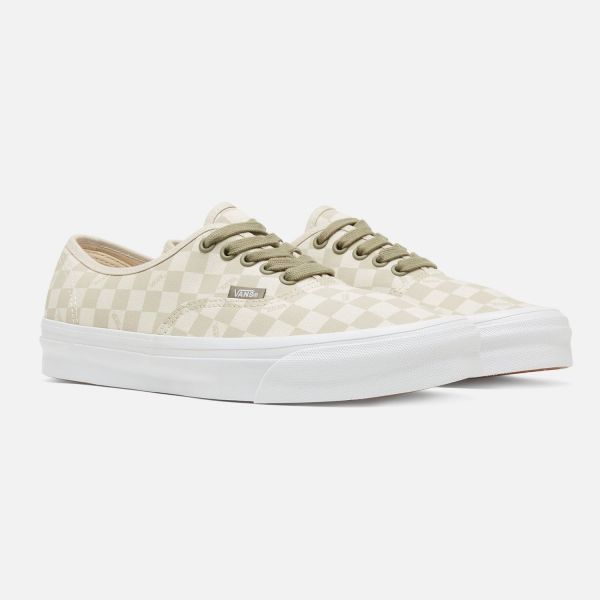 Кеди Vans Og Authentic L Vauit Checkboard Sand.