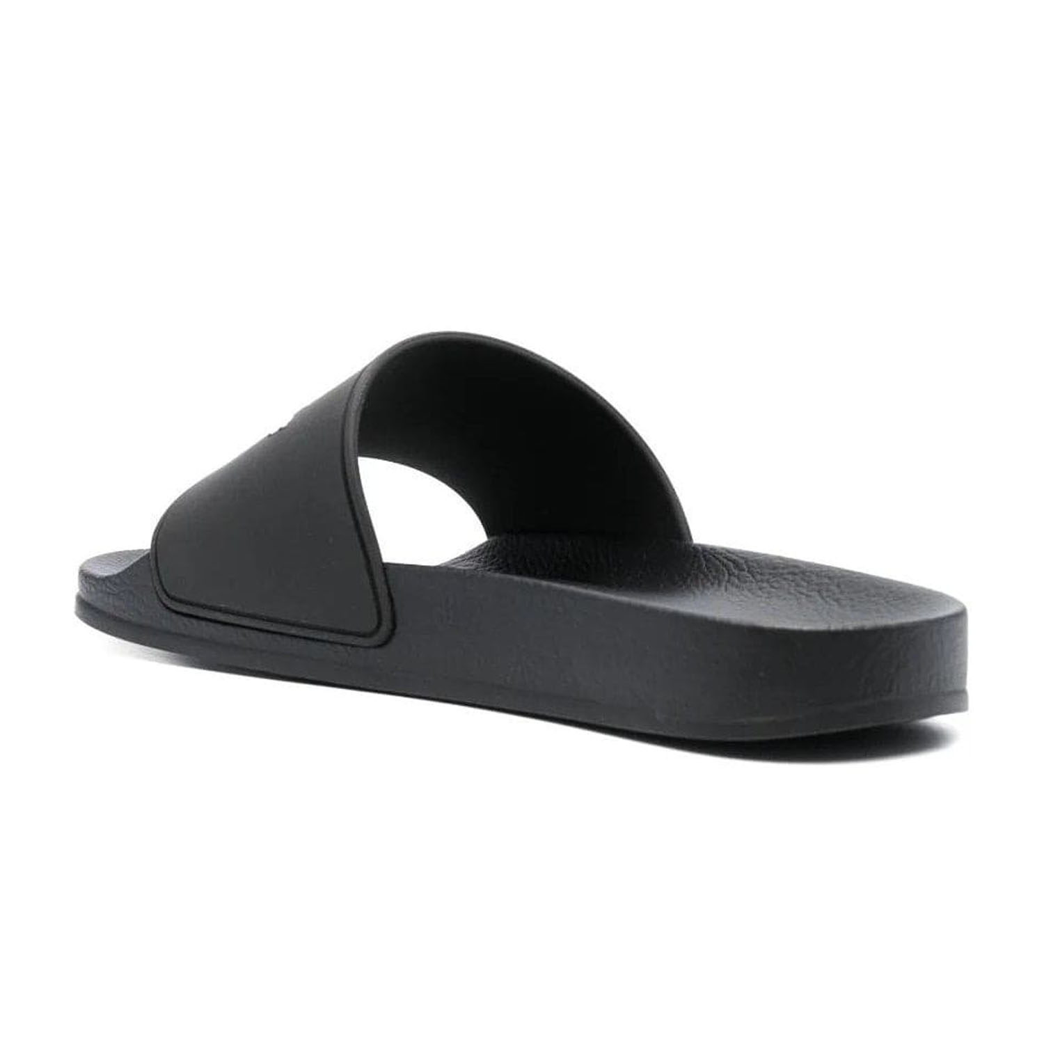 Шльопанці Palm Angels New Logo Pool Slider Black White