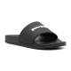 Шльопанці Palm Angels New Logo Pool Slider Black White