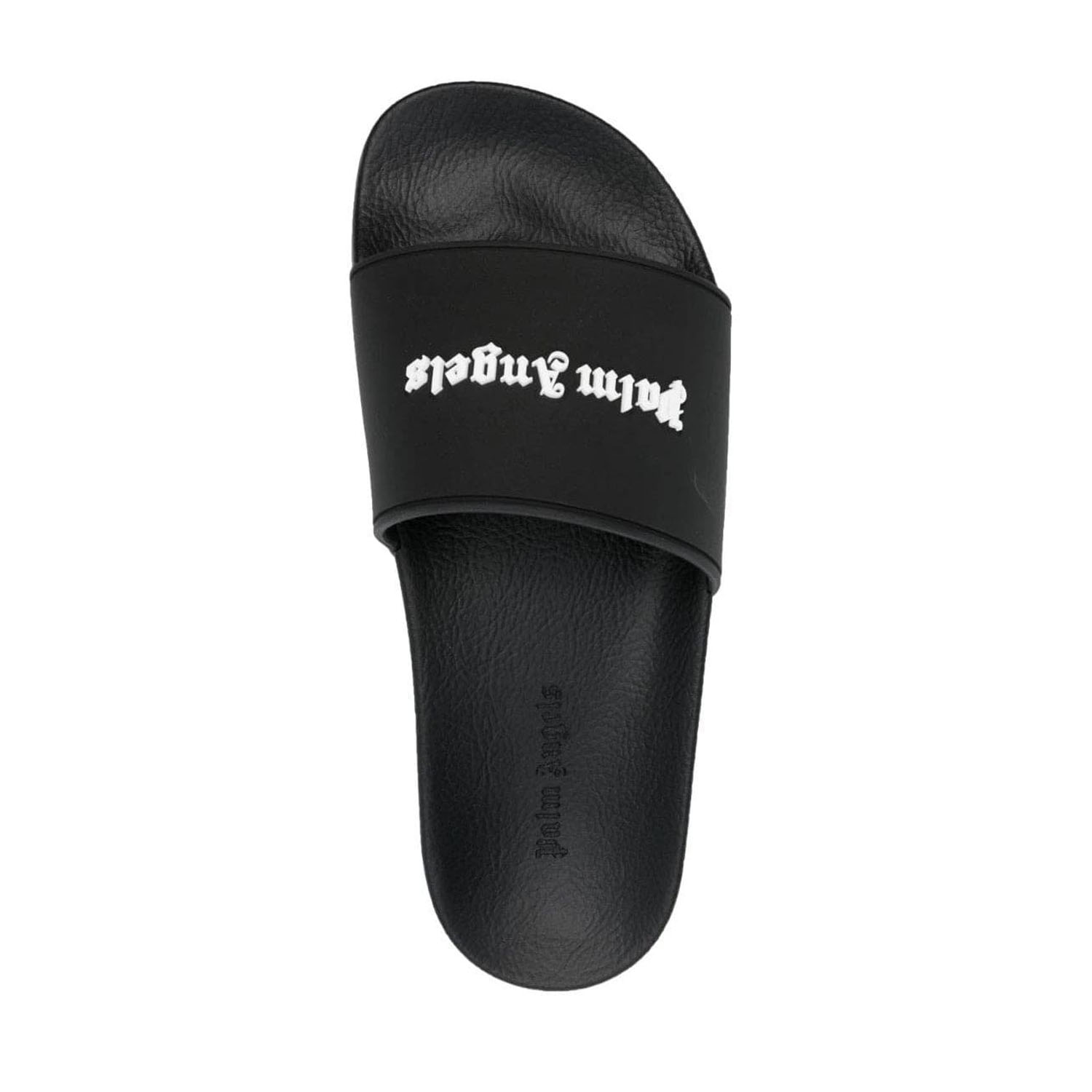 Шльопанці Palm Angels New Logo Pool Slider Black White