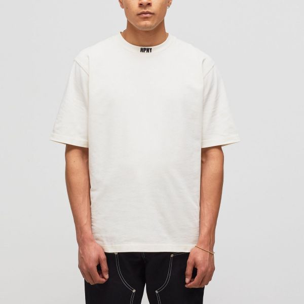 Футболка Heron Preston HPNY EMB SS Tee White Black.