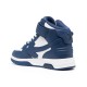 Кеди Off White Out Of Office Mid Top Lea White Dusty Blu