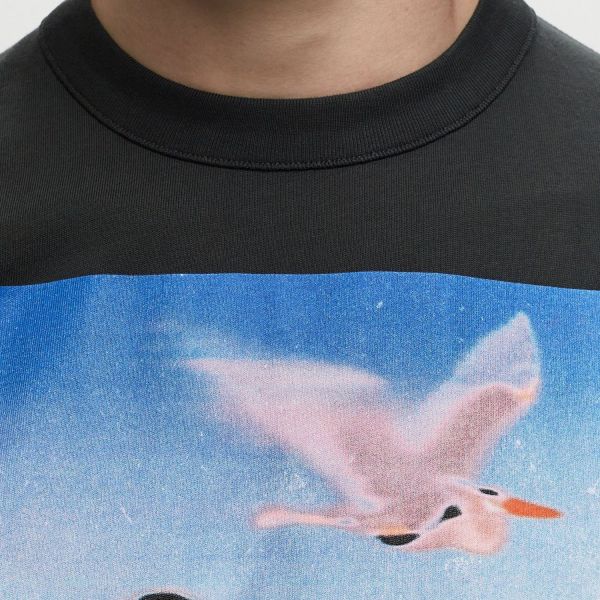 Футболка Heron Preston Censored Heron SS Tee Black Purple.