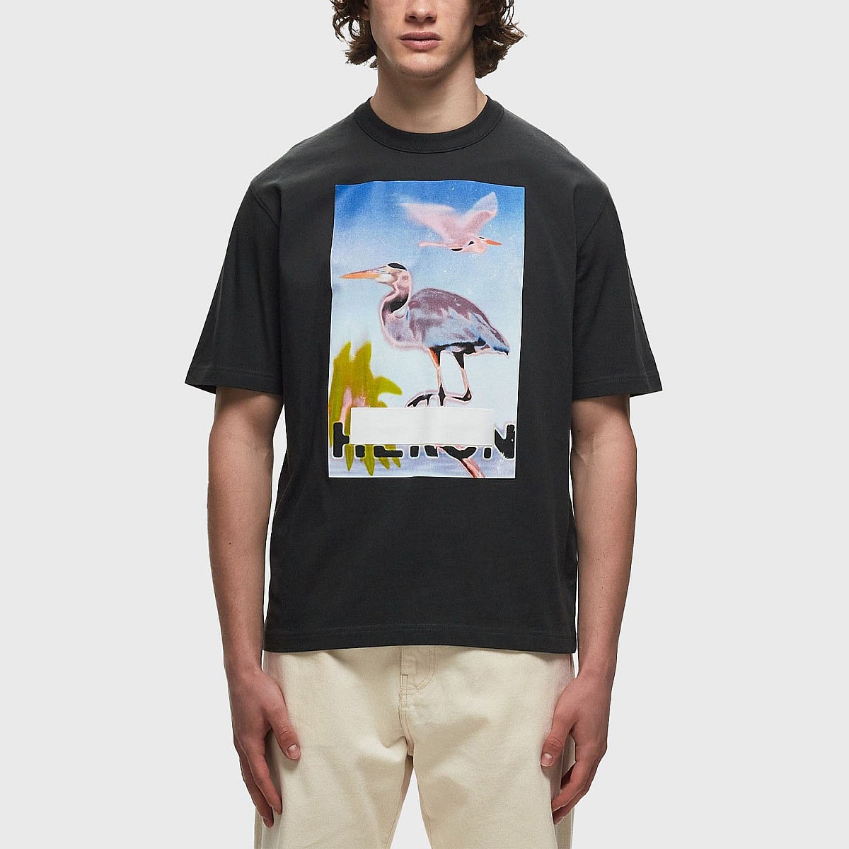 Футболка Heron Preston Censored Heron SS Tee Black Purple