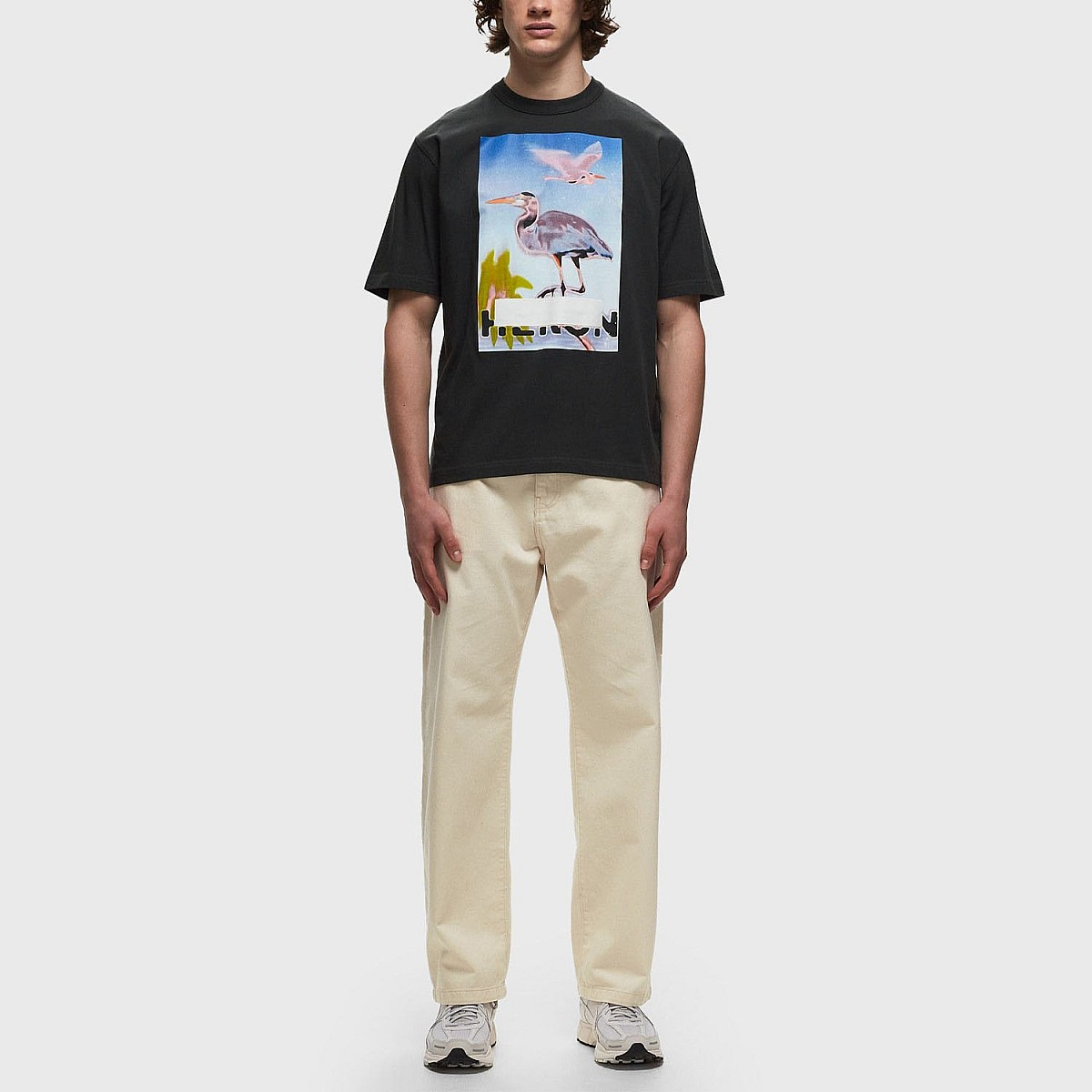 Футболка Heron Preston Censored Heron SS Tee Black Purple