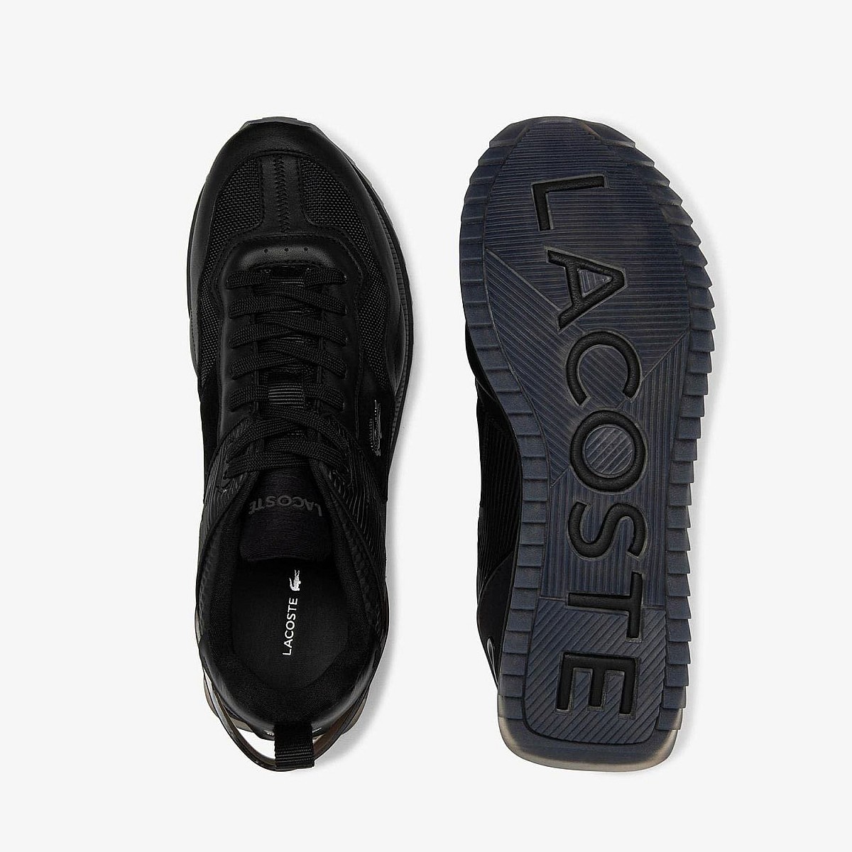 Кеди Lacoste Court Break 0321 1 SMA BLK/SLV Textile