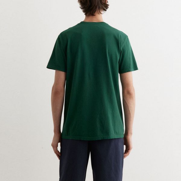 Футболка Noah Core Logo Pocket Green.