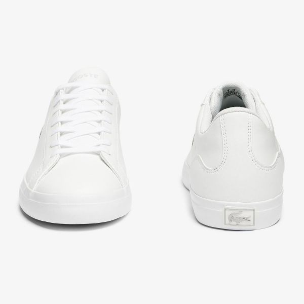 Кроссовки Lacoste Lerond BL21 1 CMA WHT/WHT Leather.