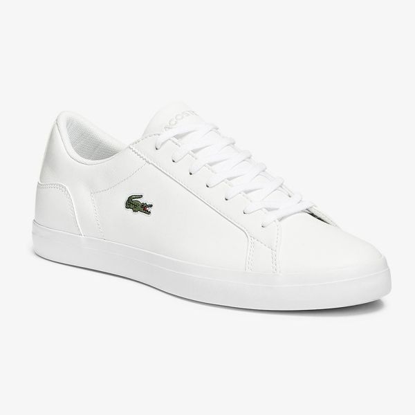 Кроссовки Lacoste Lerond BL21 1 CMA WHT/WHT Leather.