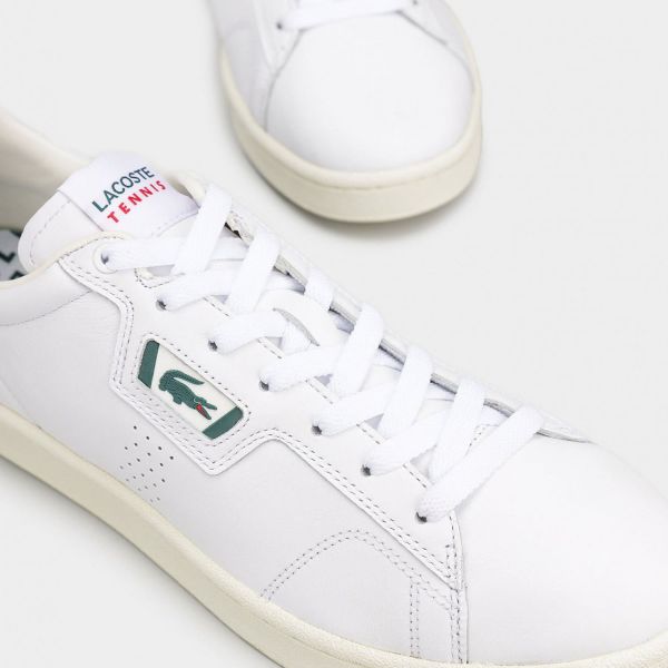 Кеди Lacoste Master Classics 0722 SMA WHT/BURG LTH.