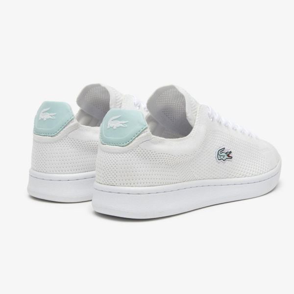 Кеды Lacoste Carnaby Piquee 123 1 SFA WHT/TRQS Textile 745SFA0021W56.