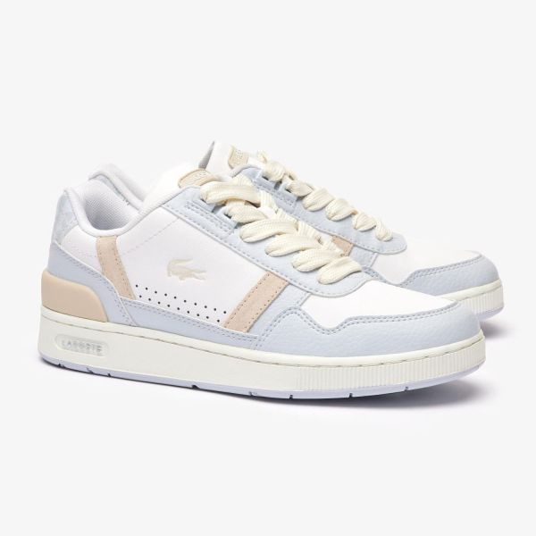 Кеды Lacoste T-Clip 223 2 SFA WHT/LT TRQS 746SFA00571T5.