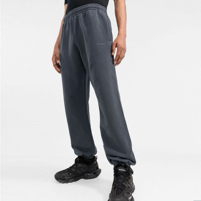 Спортивные штаны Off White Diag Tab Slim Sweatpant Sweatpant Outer Space Out.