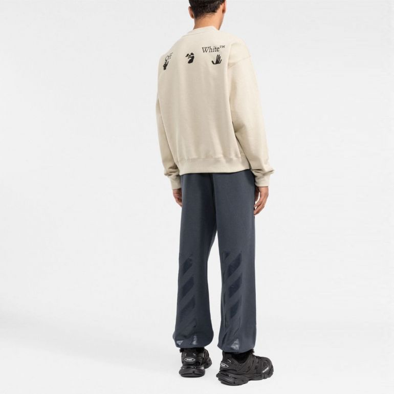 Спортивные штаны Off White Diag Tab Slim Sweatpant Sweatpant Outer Space Out.