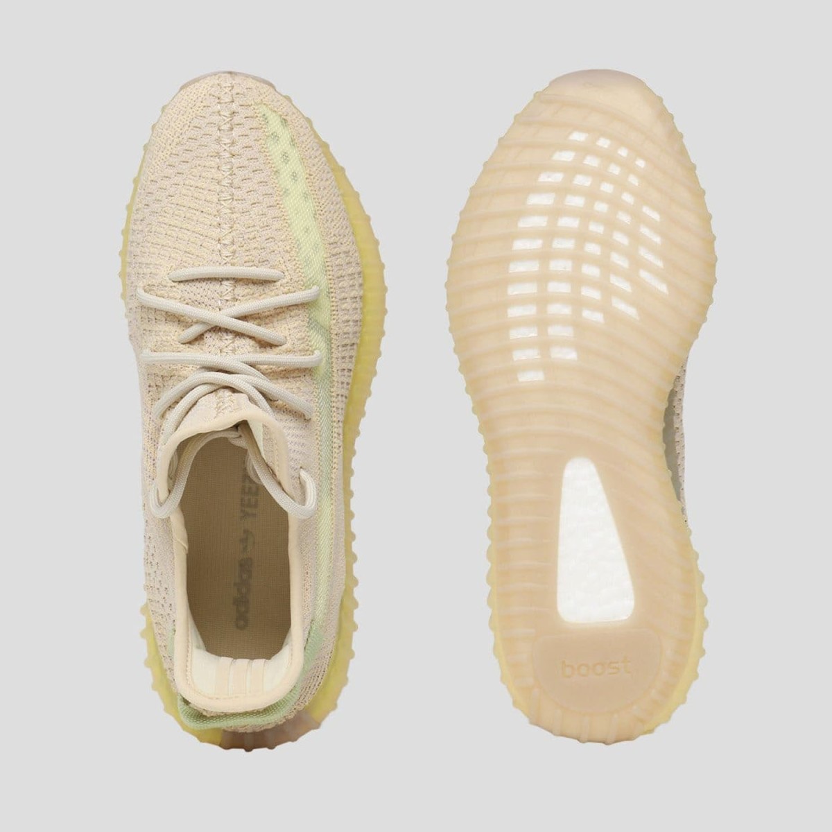 Кросівки Adidas Yeezy Boost 350 V2 Flax/Flax/Flax FX9028