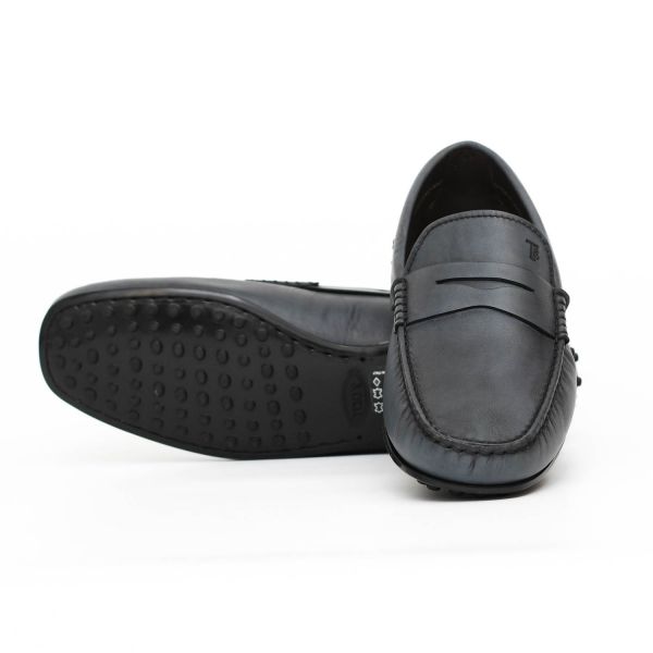 Мокасины Tod's Mocassino City Gommino D9C Inchiostro Chiar.