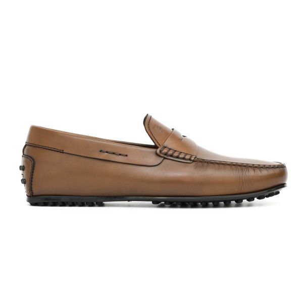Мокасины Tod's Mocassino City Gommino D9C Cacao.