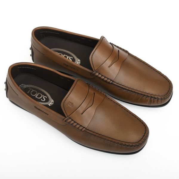 Мокасины Tod's Mocassino City Gommino D9C Cacao.