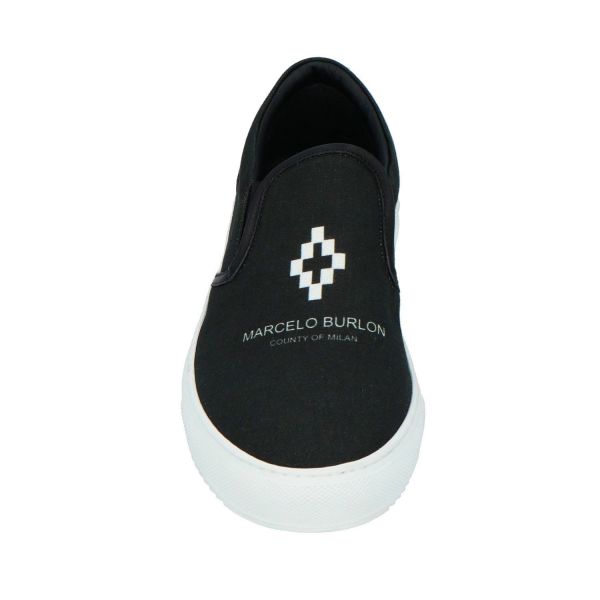 Кеды Marcelo Burlon Slip-On Black No Color.