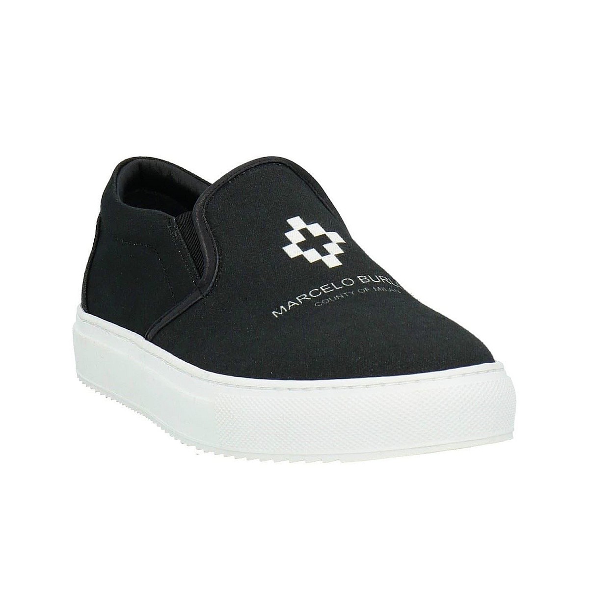 Кеди Marcelo Burlon Slip-On Black No Color