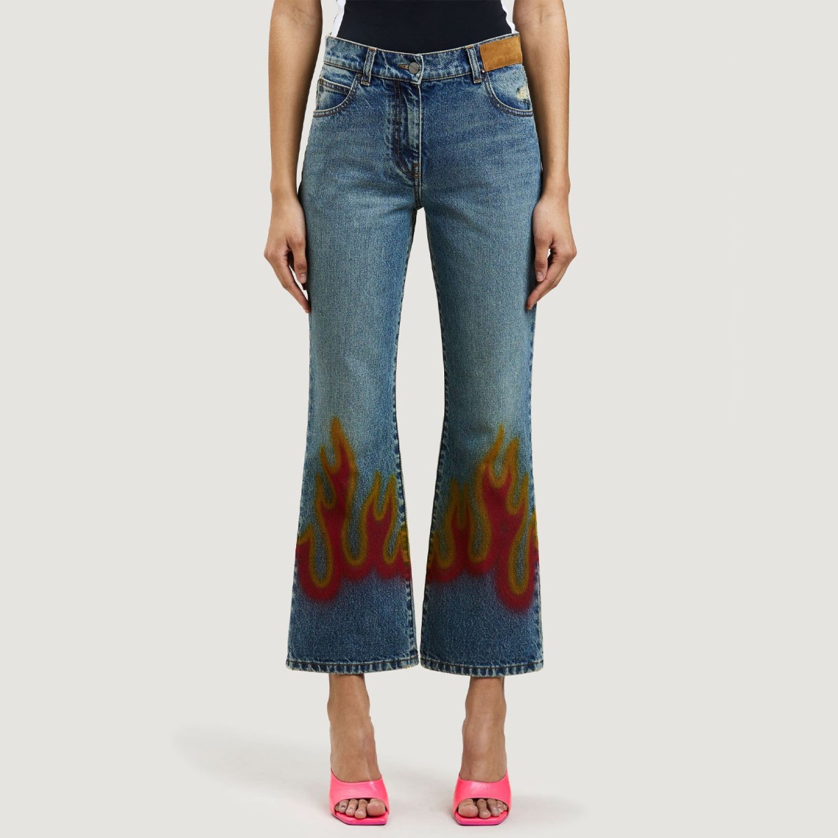 Джинси Palm Andels Burnind Flared Denim
