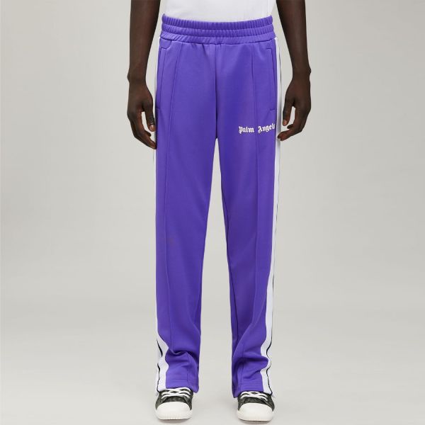 Спортивные штаны Palm Angels Classic Track Pants Purple White.
