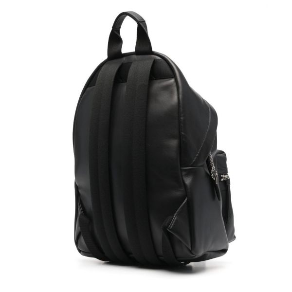 Рюкзак Palm Angels Leather Classic Backpack Black Black.