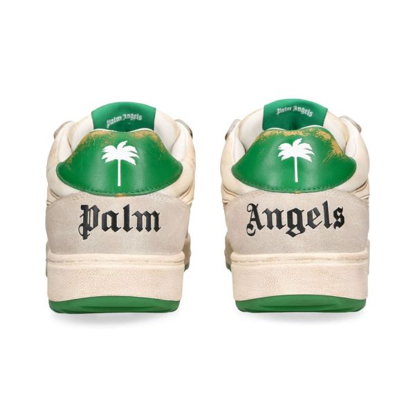 Кеди Palm Angels VT Palm University White Green.