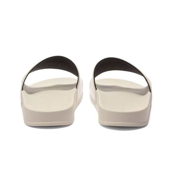 Шлепанцы Palm Angels Pool Slider Beige White.