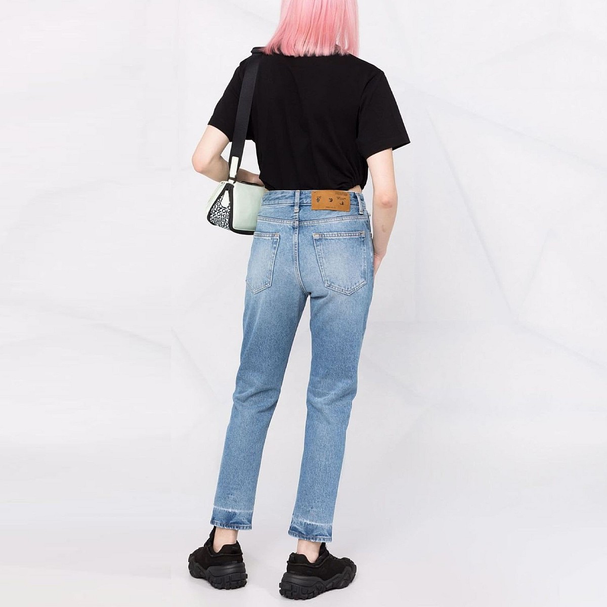 Джинси Off White Corporate Straight Leg Blue White
