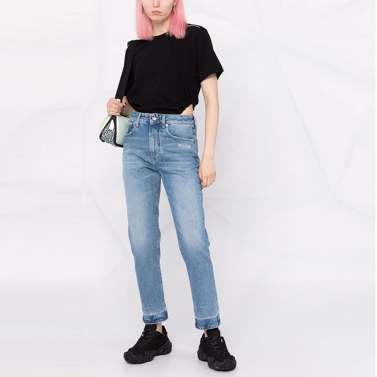 Джинси Off White Corporate Straight Leg Blue White