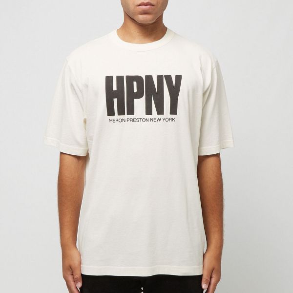 Футболка Heron Preston Reg HPNY SS Tee White Black.