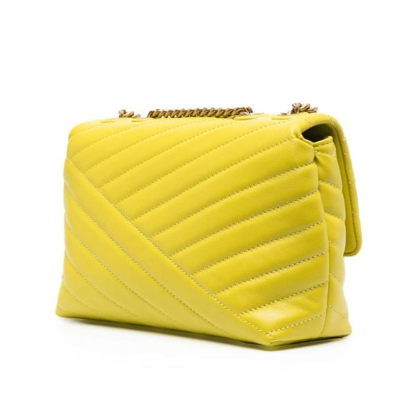 Сумка Tory Burch Kira Chevron Small Convertible Shoulder Bag Yellow.