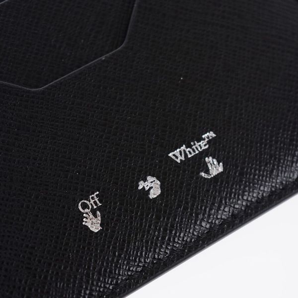 Картхолдер Off White Binder Diag Saff Card Case Black Black.